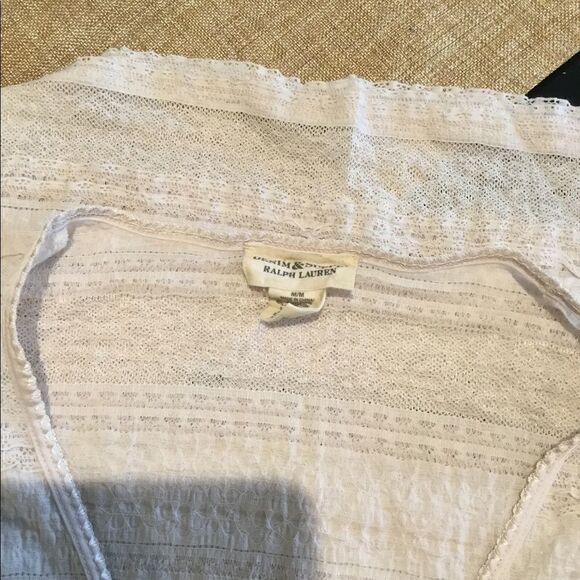 DENIM & SUPPLY RALPH LAUREN BLOUSE SIZE M - Picture 6 of 7